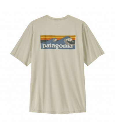 Тениска Patagonia Capilene Cool Daily Shirt - Boardshort Logo M's