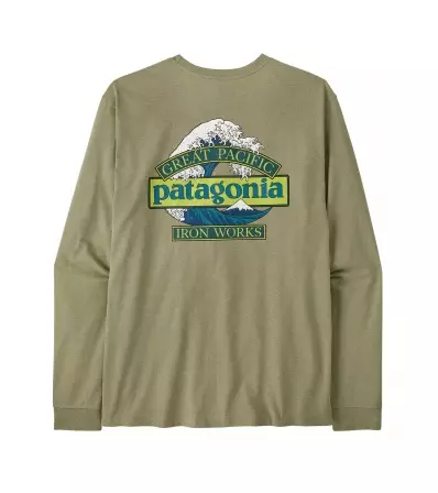 Блуза Patagonia Long Sleeved Great Waves Responsibili-Tee M's