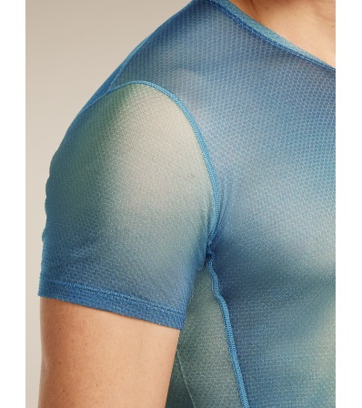 Тениска Icebreaker Merino Blend 75 Cool-Lite Featherlight SS Crewe AOP M's