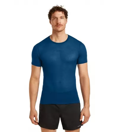 Тениска Icebreaker Merino Blend 75 Cool-Lite Featherlight SS Crewe M's