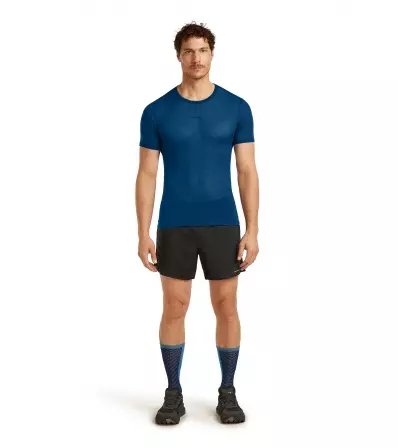 Тениска Icebreaker Merino Blend 75 Cool-Lite Featherlight SS Crewe M's